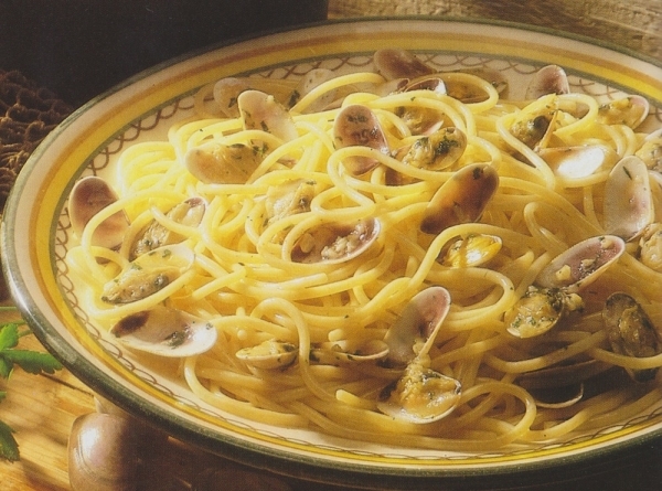 Espaguetis con tallarinas