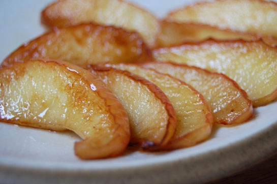 Manzanas fritas | The cook monkeys