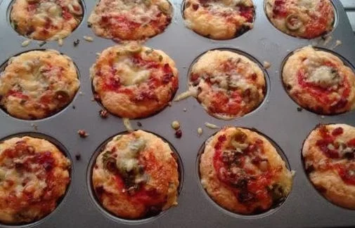 Muffins pizza