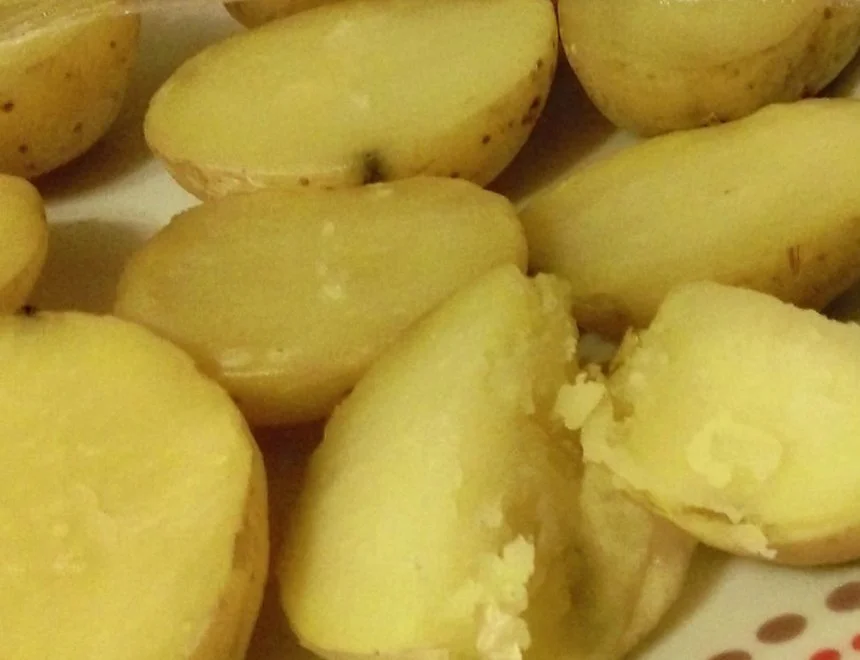 Patatas en microondas
