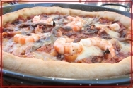 Pizza marinera casera