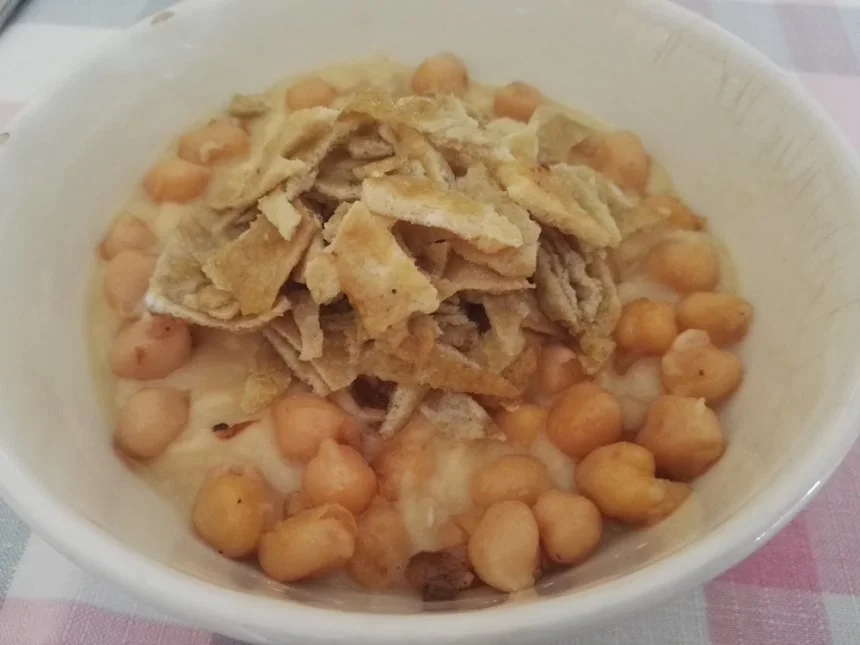 Puré de coliflor con garbanzos en olla express | The cook monkeys
