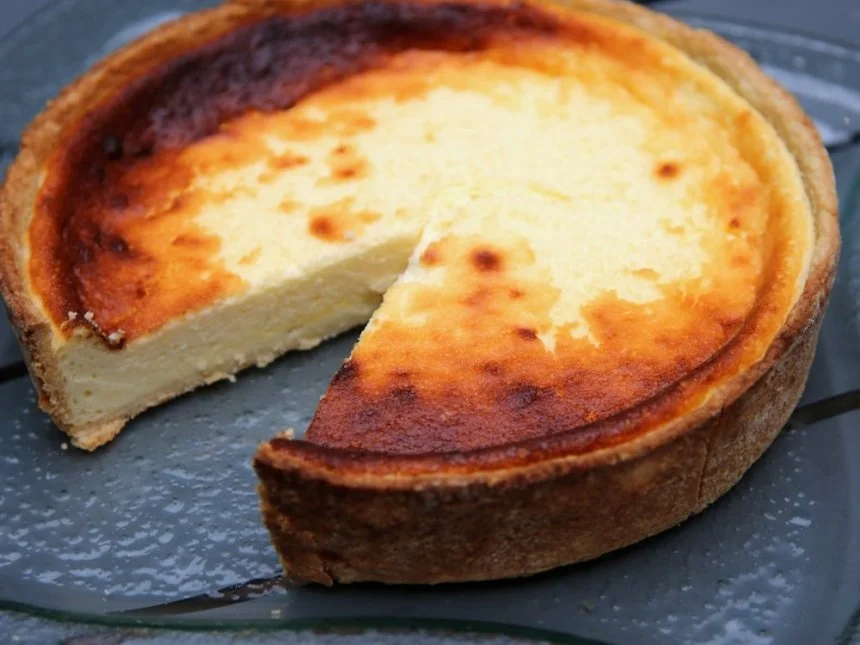Tarta de queso blanco