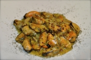 Mejillones a la mostaza