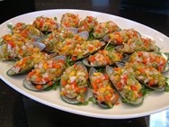 Mejillones a la vinagreta