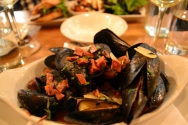Mejillones con chorizo