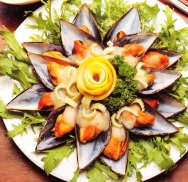 Mejillones con salsa de apio