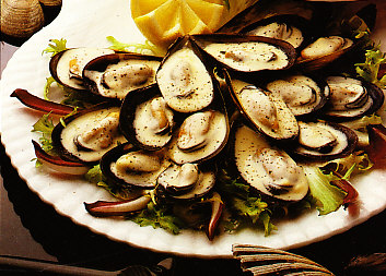 Mejillones cremosos
