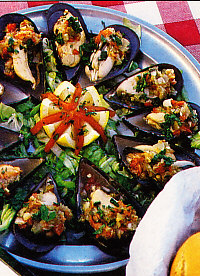Mejillones en vinagreta