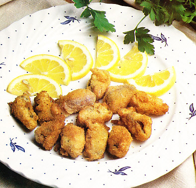 Mejillones fritos