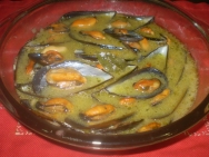Mejillones jugosos