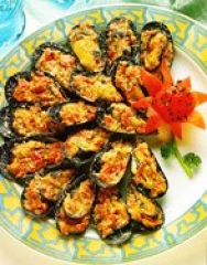Mejillones rellenos