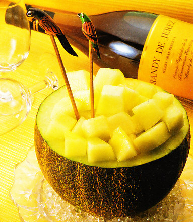 Melón al Brandy de Jerez
