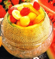 Melón relleno