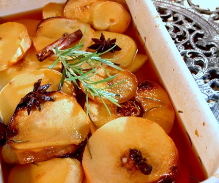 Membrillos al horno