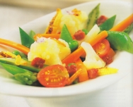 Menestra de verduras primaveral