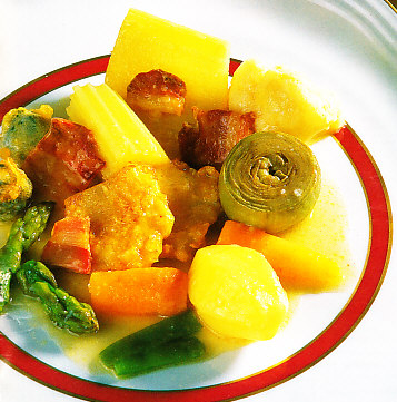 Menestra de verduras y hortalizas