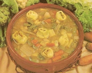 Menestra de verduras y pasta