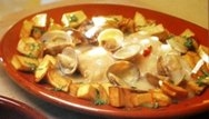 Merluza a la sidra asturiana
