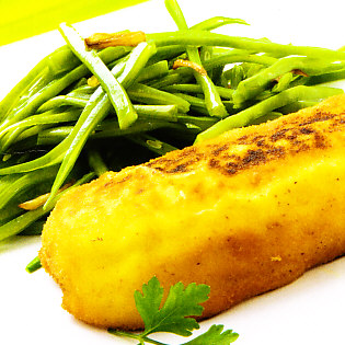 Merluza con Villeroi de queso