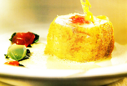 Merluza de palangre rellena de pan con tomate