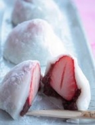 Mochi de fresa (Ichigo Daifuku)
