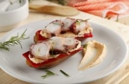 MONTADITO DE PATATA CON PIMIENTO Y PULPO