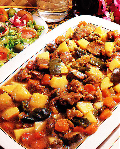 Morcillo guisado con patatas