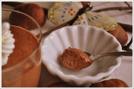 Mousse de castañas al coñac