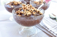 Mousse de chocolate con avellanas