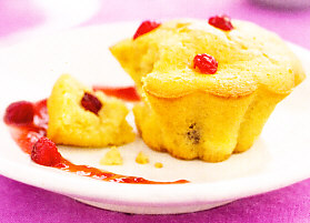 Muffins de arándanos