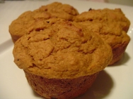 Muffins de calabaza