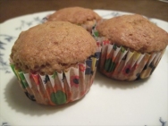 Muffins de puré de manzana