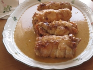Muslitos de pollo rellenos