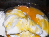 Naranjas merengadas
