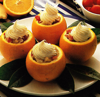 Naranjas rellenas