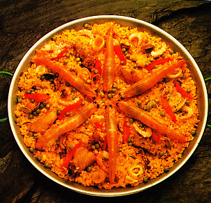 Paella campestre
