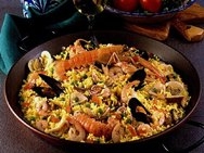 Paella de marisco gallego