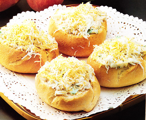 Panecillos de queso a las finas hierbas