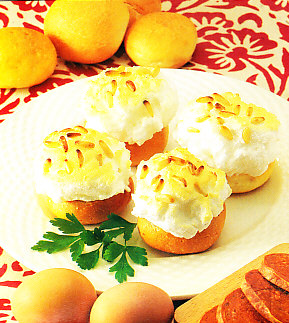 Panecillos nevados