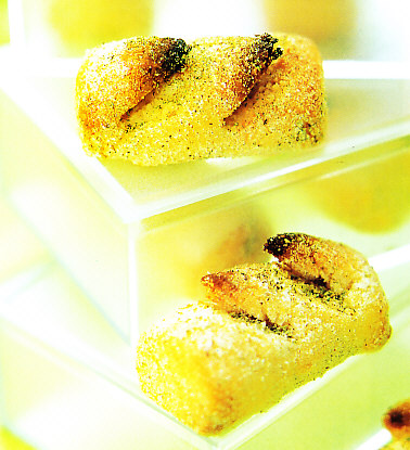 Panellets de jengibre y romero