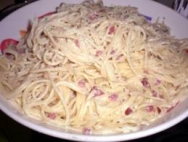 Pasta a la carbonara