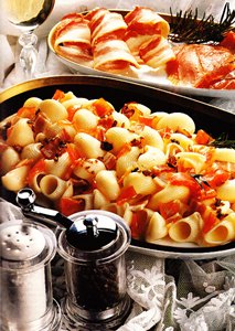 Pasta con ahumados