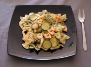 Pasta con calabacín