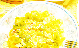 Pasta tricolor