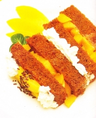 Pastel de albaricoque