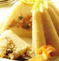Pastel de arroz relleno
