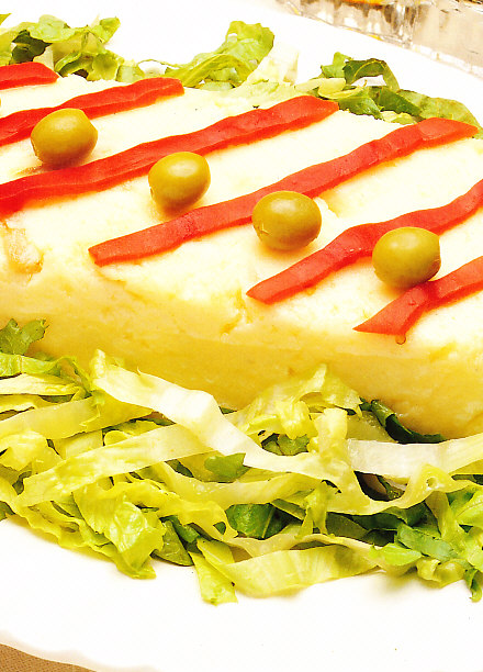Pastel de bacalao