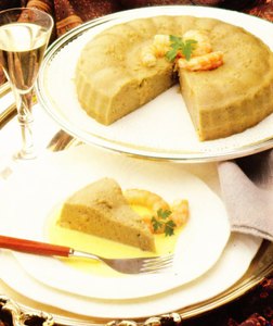 Pastel de berenjenas y cigalas