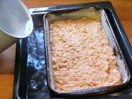 Pastel de bonito con jamón